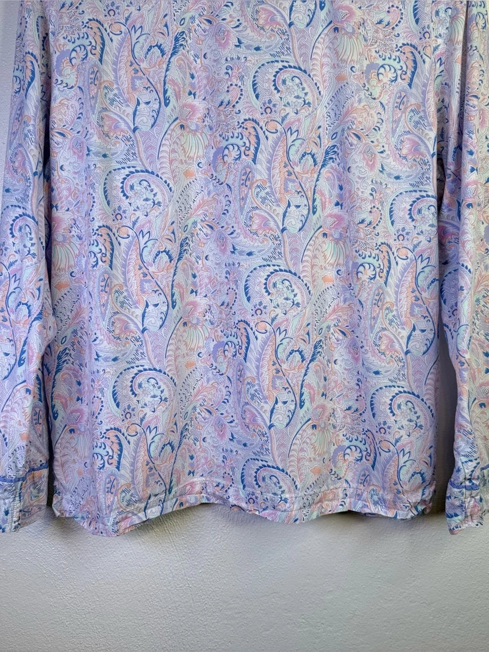 Victoria's Secret VS Mayfair Pastel Paisley Y2K Women's Pajama Set Size Small